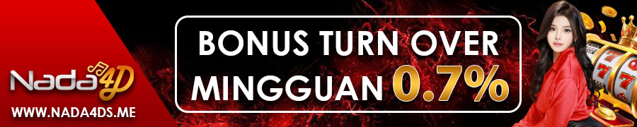 nada4d bonus turn over mingguan 0.7%